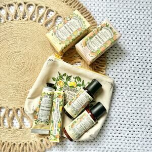 Panier Des Sens Orange Blossom Travel Kit Plus 2 Bar Soaps Rose New Sealed Lot